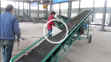 Movable Conveyor Test Running